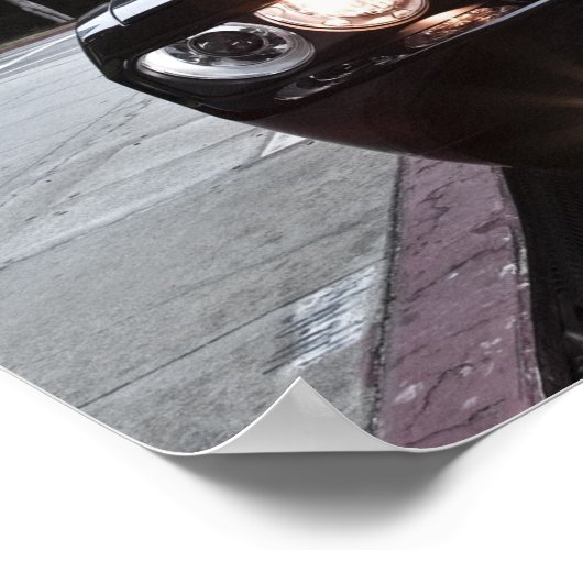 Dodge Challenger SRT Poster (Hoek)