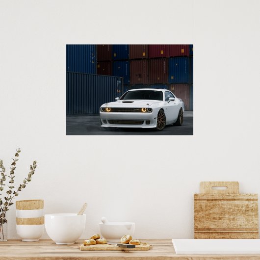 Dodge Challenger SRT Poster (Keuken)