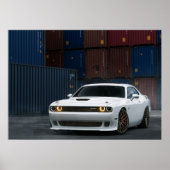 Dodge Challenger SRT Poster (Voorkant)