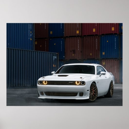 Dodge Challenger SRT Poster (Voorkant)