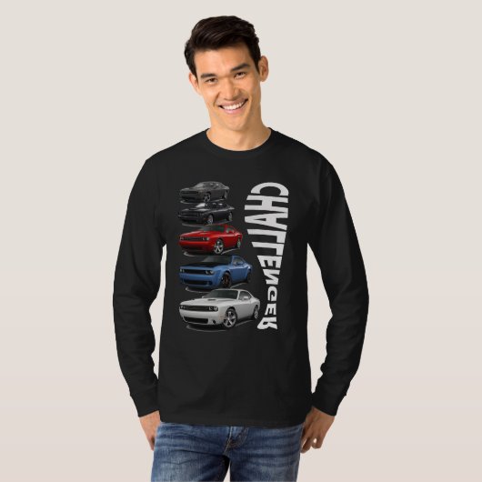 Dodge Challenger SRT T-Shirt (Voorkant volledig)