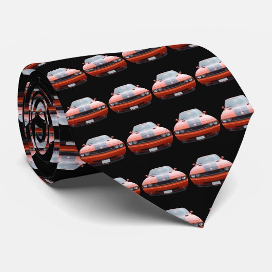 Dodge Challenger Stropdas (Opgerold)