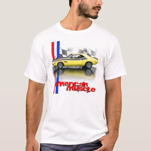 Dodge Challenger T/A American Museum T-shirt (Voorkant)