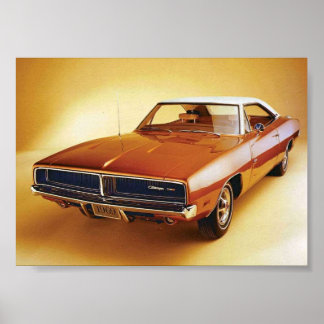 Dodge Charger 1969 Poster
