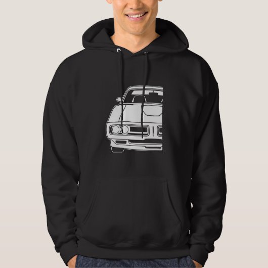 Dodge Charger 1971 1 Hoodie (Voorkant)
