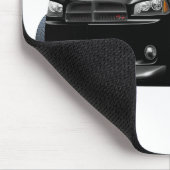 Dodge Charger Daytona Black Car Muismat (Hoek)