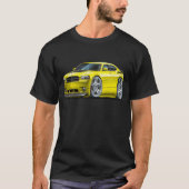 Dodge Charger Daytona Gele auto T-shirt (Voorkant)