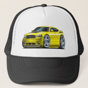 Dodge Charger Daytona Gele auto Trucker Pet