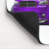 Dodge Charger Daytona Paarse auto Muismat (Hoek)