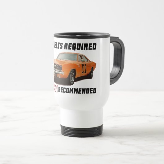 Dodge Charger General Lee Reisbeker (Voorkant rechts)