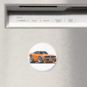 Dodge Charger Oranje Auto Magneet (Insitu (Vaatwasser))