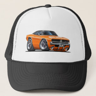 Dodge Charger Oranje Auto Trucker Pet