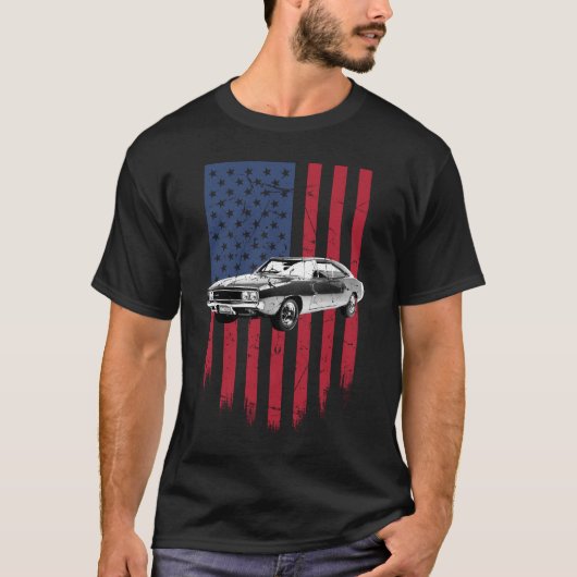 Dodge Charger spierauto T-shirt (Voorkant)