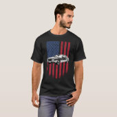 Dodge Charger spierauto T-shirt (Voorkant volledig)