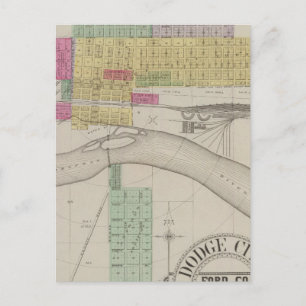 Dodge City, Ford County, Kansas Briefkaart