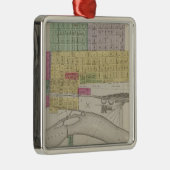 Dodge City, Ford County, Kansas Metalen Ornament (Rechts)