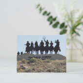 Dodge City, Kansas - Wilde West Town Briefkaart (Staand voorkant)