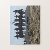 Dodge City, Kansas - Wilde West Town Legpuzzel (Verticaal)