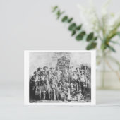 Dodge City Koe-Boy band met instrumenten Briefkaart (Staand voorkant)