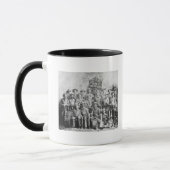 Dodge City Koe-Boy band met instrumenten Mok (Links)