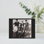 Dodge City "Peace Commission" circa 1883 Briefkaart (Staand voorkant)