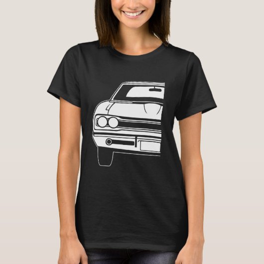 Dodge Coronet Super Bee 1968 2 T-shirt (Voorkant)