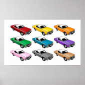 Dodge Dart Colors Poster (Voorkant)