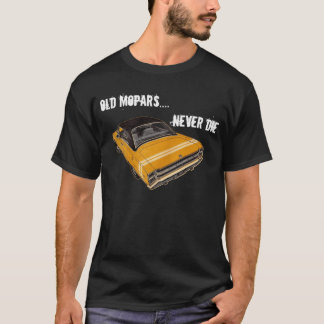 Dodge Dart - Oude bromfietsen sterven nooit T-shirt