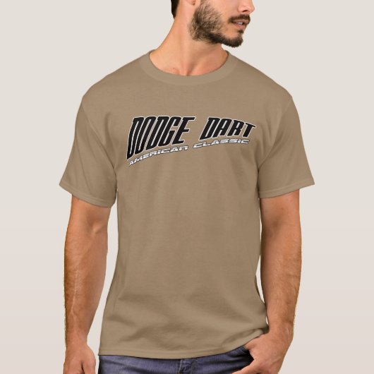 Dodge Dart - Slanted Design American Classic T-shirt (Voorkant)