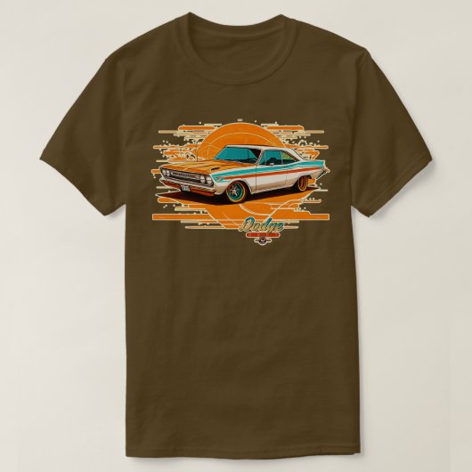 Dodge Dart Zeer weinig spier T-shirt (Design voorkant)
