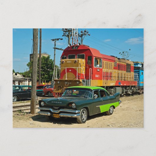 Dodge- en diesellocomotieven briefkaart (Voorkant)