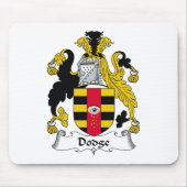 Dodge Family Crest Muismat (Voorkant)