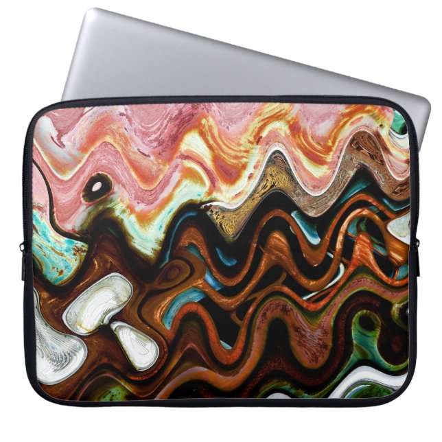 Dodge Frontend Abstract, 2015 | SVP-Afbeeldingen Laptop Sleeve (Voorkant)