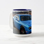 Dodge Hellcat Challenger Coffee Mok (Voorkant links)
