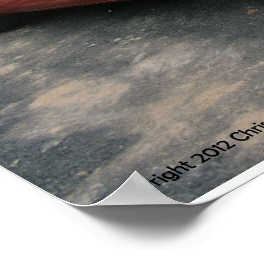 Dodge-lader R/T Poster (Hoek)