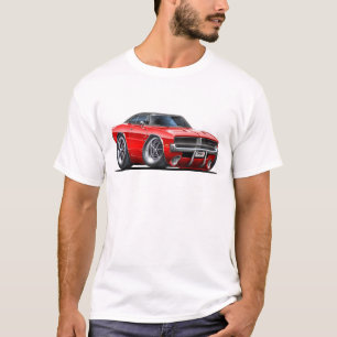 Dodge-lader rode auto t-shirt