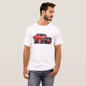 Dodge-lader rode auto t-shirt (Voorkant volledig)