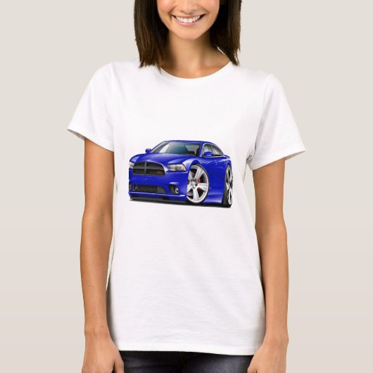 Dodge-lader RT Blue-bus T-shirt (Voorkant)