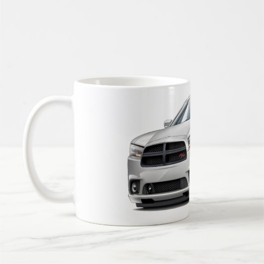 Dodge-lader RT witte auto Koffiemok (Links)