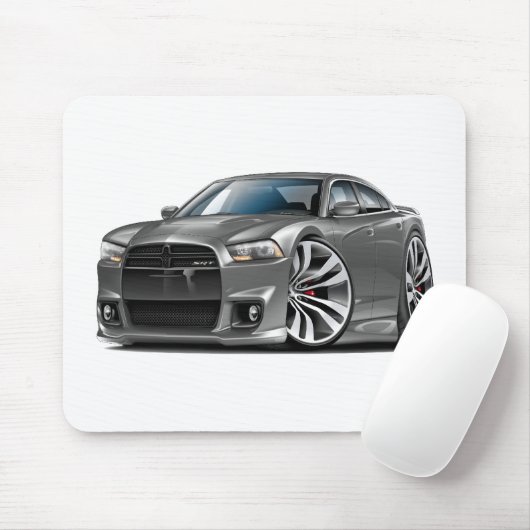 Dodge-lader SRT8 Grijze auto Muismat (Met muis)