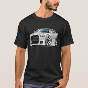 Dodge-lader SRT8 Witte auto T-shirt