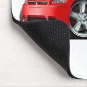 Dodge Magnum Red Car Muismat (Hoek)