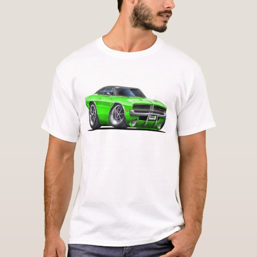 Dodge-oplader-Limoen T-shirt (Voorkant)
