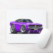 Dodge-oplader Paarse auto Muismat (Met muis)