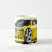 Dodge-oplader Super Bee Yellow Car Koffiemok (Center)