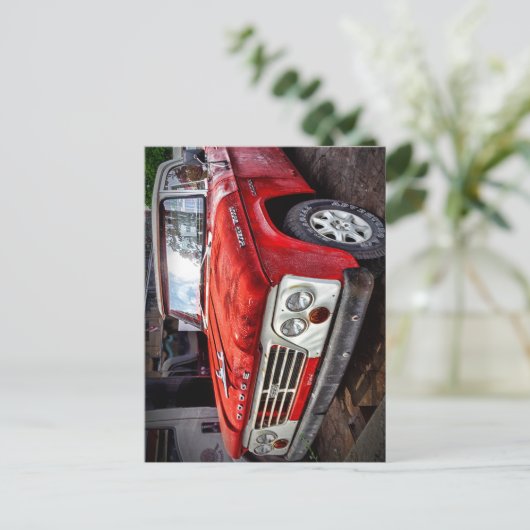 Dodge Power Wagon Classic Truck Briefkaart (Staand voorkant)