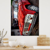 Dodge Power Wagon Classic Truck Poster (Keuken)