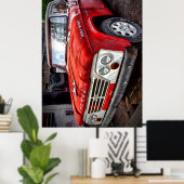 Dodge Power Wagon Classic Truck Poster (Thuiskantoor)