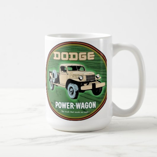 Dodge power Wagon Koffiemok (Rechts)