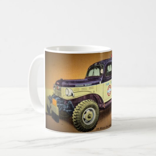 Dodge Power Wagon Wrecker Koffiemok (Voorkant links)